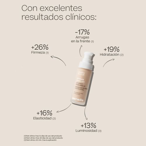 Base de Maquillaje Cremosa Sensilis Upgrade [Make-Up] Nº 03 Miel doré 30 ml