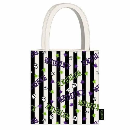Bolso Mujer Beetlejuice Blanco 36,0 x 39,0 x 0,4 cm