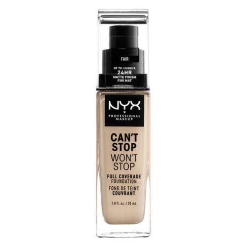 Base de Maquillaje Cremosa NYX Can’t Stop Won’t Stop Fair (30 ml)
