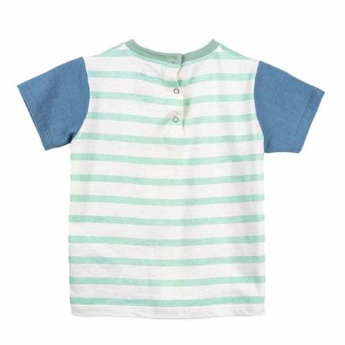 Camiseta de Manga Corta Infantil Mickey Mouse Multicolor 18 Meses