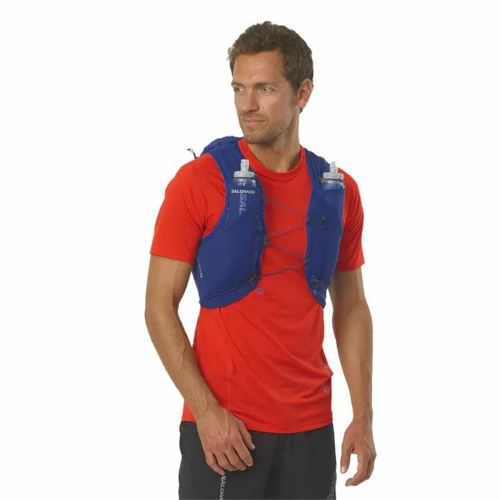Chaleco de Running Salomon Adv Skin 12 Azul