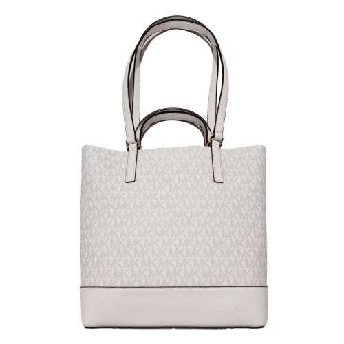 Bolso de Hombro Michael Kors Kelli Blanco 30 x 27 x 9 cm