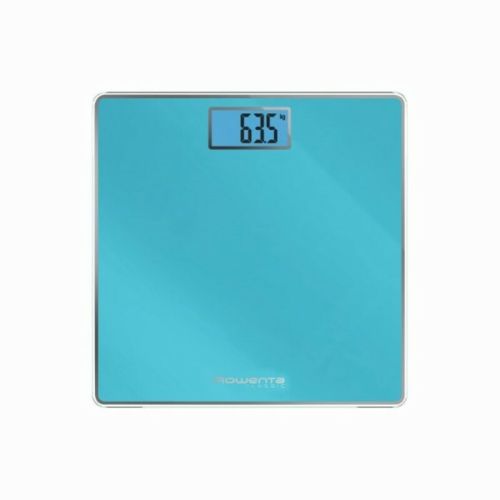 Báscula Digital de Baño Rowenta BS1503V0 3″ Vidrio templado Turquesa Cristal Templado 160 kg Baterías x 2
