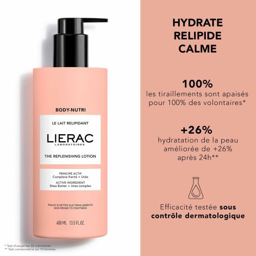Leche Hidratante Corporal Lierac BODY-NUTRI 400 ml