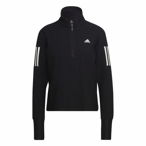 Chaqueta Deportiva Adidas Own The Run 1/2 Zip Negro
