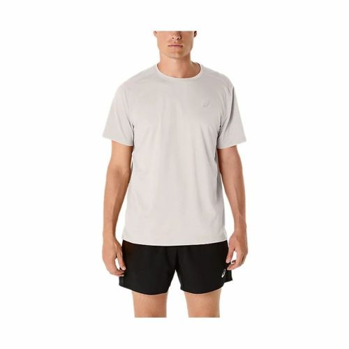 Camiseta de Manga Corta Hombre Asics Core Ss Top Beige