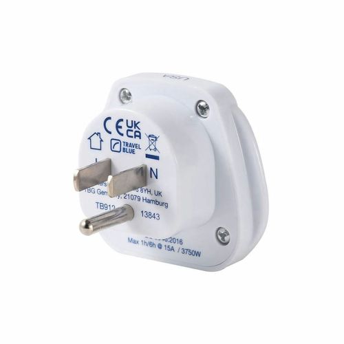 Adaptador de Enchufe Universal de Viaje Travel Blue TB-912 Estados Unidos AC x 1