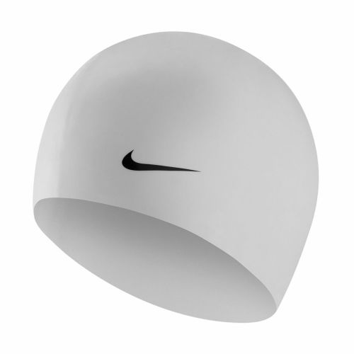 Gorro de Natación Nike CAP 93060 100 Blanco Silicona
