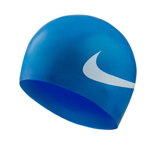 Gorro de Natación Nike NESS8163 494 Azul Silicona