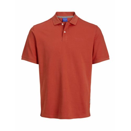 Polo de Manga Corta Hombre Jack & Jones JORFREDERIKSBERG Naranja