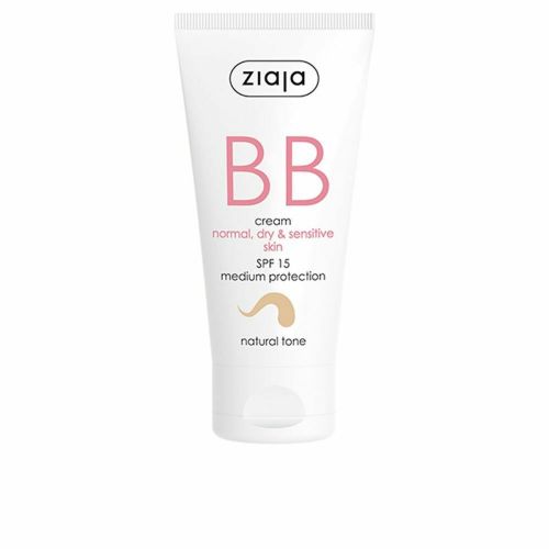 Crema Hidratante con Color Ziaja Bb Cream Natural Spf 15 50 ml
