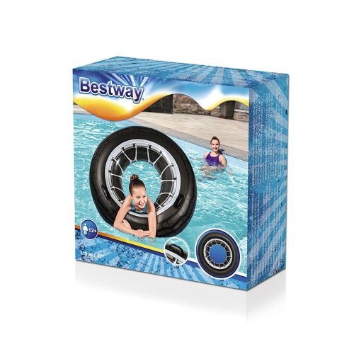 Bestway Flotador Hinchable Decorado Neumatico D119 cm +12 Años Playa y Piscina 36102