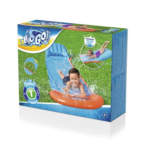 Bestway Pista Deslizante Tsunami Individual 488×82 cm +3 Años Jardin 52477