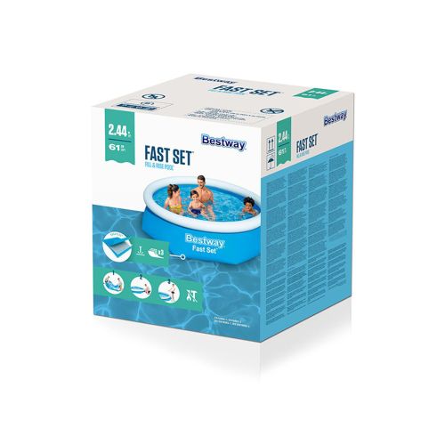 Bestway Piscina Hinchable Adulto Aro 305×66 cm Jardin 57456