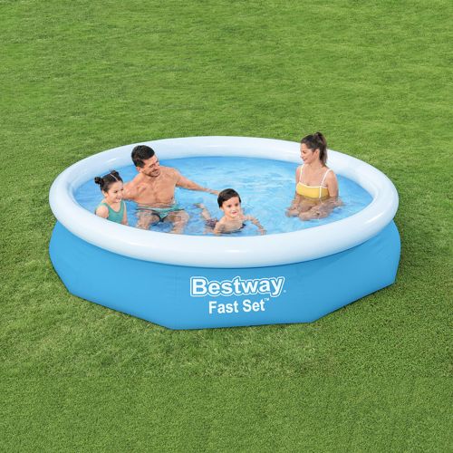 Bestway Piscina Hinchable Adulto Aro con Depurador 305×66 cm Jardin 57458