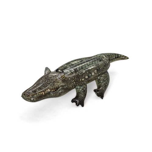 Bestway Figura Hinchable Cocodrilo con Asas 193×94 cm +3 Años Playa y Piscina 41478