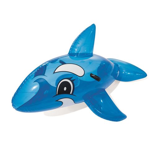 Bestway Figura Hinchable Ballena Azul con Asas 157×94 cm +3 Años Playa y Piscina 41037