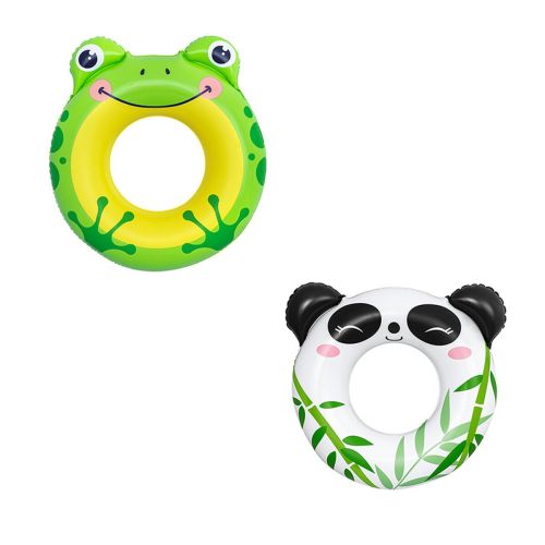 Bestway Flotador Hinchable Animales Color Surtido 79×85/85×76 cm +3 a 6 Años Playa y Piscina 36351