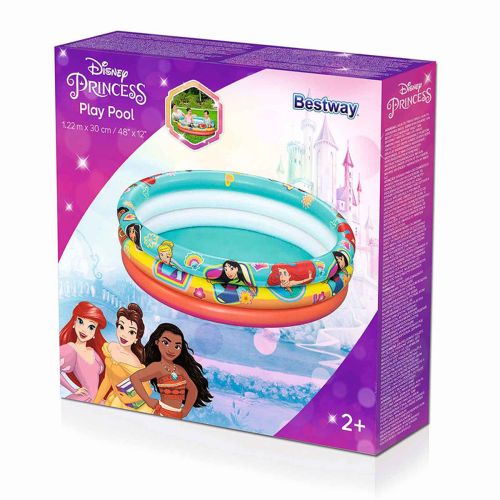 Bestway Piscina Hinchable Disney Princesas 122×30 cm +2 Años Jardin 91099
