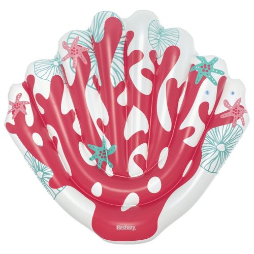 Bestway Colchoneta Hinchable Coral 186×153 cm Playa y Piscina 43724