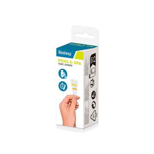 Bestway Bote Tiras Reactivas Sistema Cloro Piscina y Spa 58142