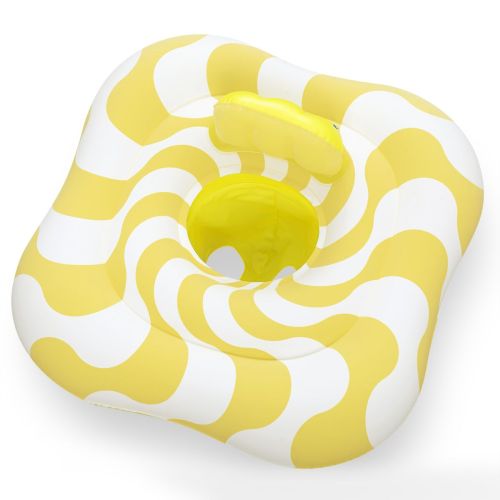 Bestway Flotador Hinchable 2 Aros Asiento Bebe 79×79 cm 1 a 2 Años Jardin, Piscina y Playa 32298