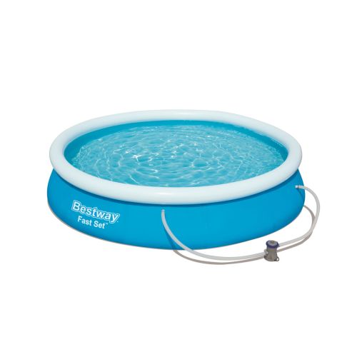 Bestway Piscina Hinchable Aro con Depurador 366×76 cm Jardin 57274