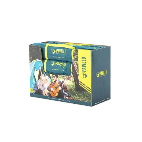 Bestway Tienda Polyester Fibra de Vidrio y Acero 210x210x120 cm Camping 68088
