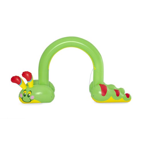 Bestway Aspersor Hinchable Jumbo Gusano 338x110x188 cm +2 Años Jardin 52398