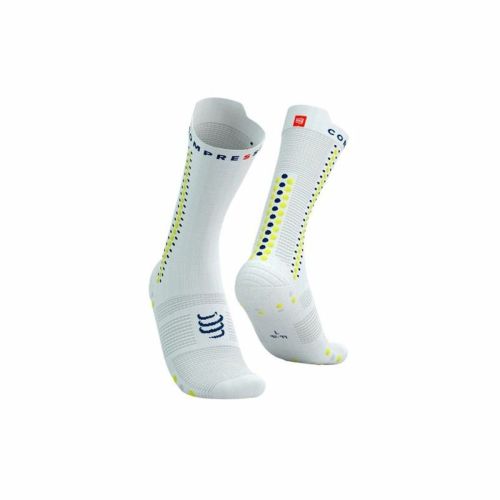 Calcetines Deportivos Compressport Pro Racing v4.0 Blanco 35-38