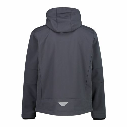 Chaqueta Deportiva para Hombre Campagnolo Softshell Melange Gris oscuro