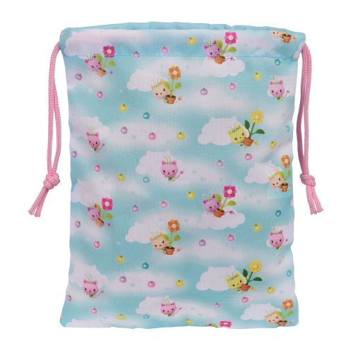 Portameriendas Gabby’s Dollhouse Azul claro Poliéster 300D 20 x 25 cm