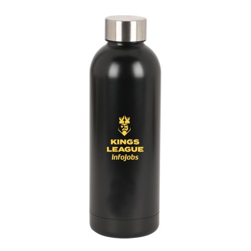 Botella de Agua Kings League Negro 500 ml