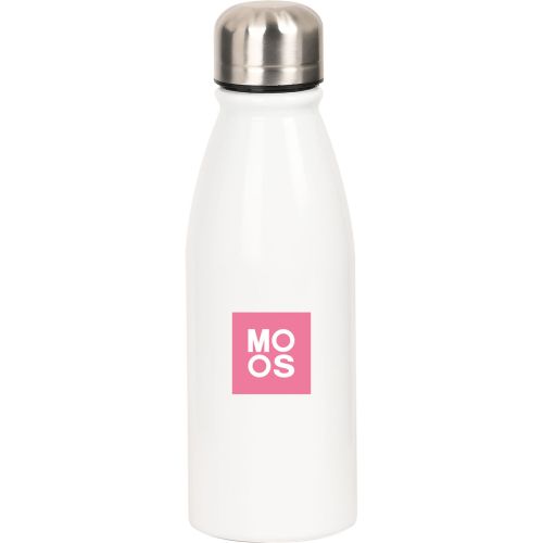 Botella de Agua Moos Passion Multicolor Poliéster Metal Reciclado 500 ml