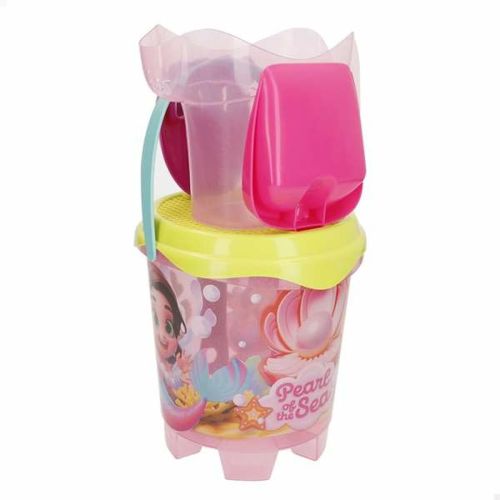 Cubo de Playa Aktive 18 cm Sirena