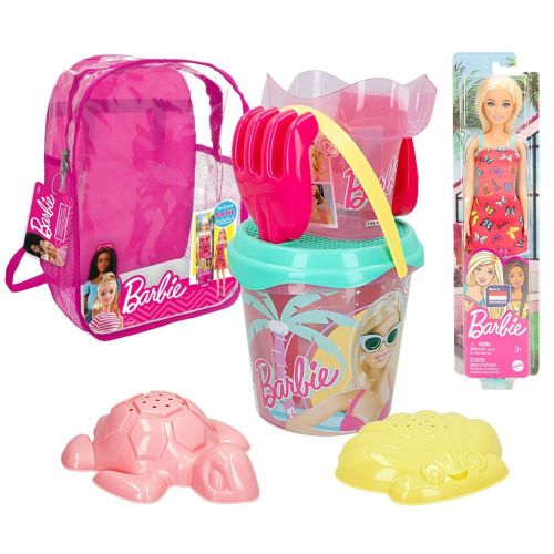 Set de Juguetes de Playa Barbie 8 Piezas Ø 18 cm