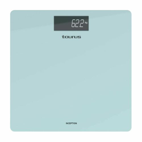 Báscula Digital de Baño Taurus INCEPTION NEW Azul Metal 180 kg