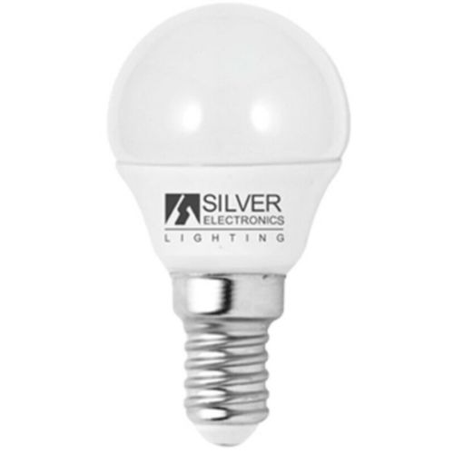 Bombilla LED Esférica Silver Electronics Eco E14 5W