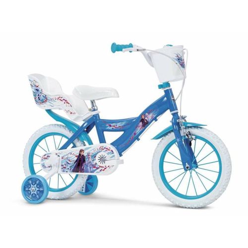 Bicicleta Infantil Frozen Huffy Azul 14″