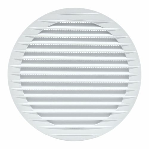 Rejilla de ventilación EDM 87721 Blanco Ø 15 cm