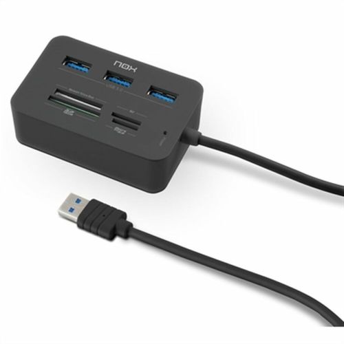 Lector de Tarjetas Externo Nox-Xtreme NXLITERDRONE USB x 3