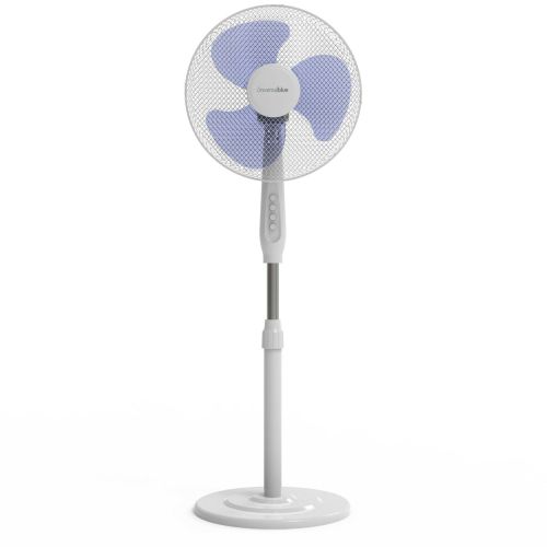 Ventilador de Pie Universal Blue ZERMATT 7045W Azul Blanco 45 W
