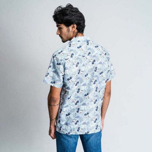 Camisa Mickey Mouse Verde Verde Claro (Adultos)