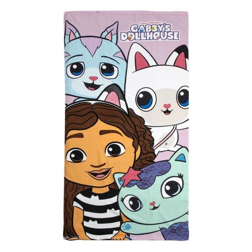 Toalla de Playa Gabby’s Dollhouse Multicolor 70 x 140 cm