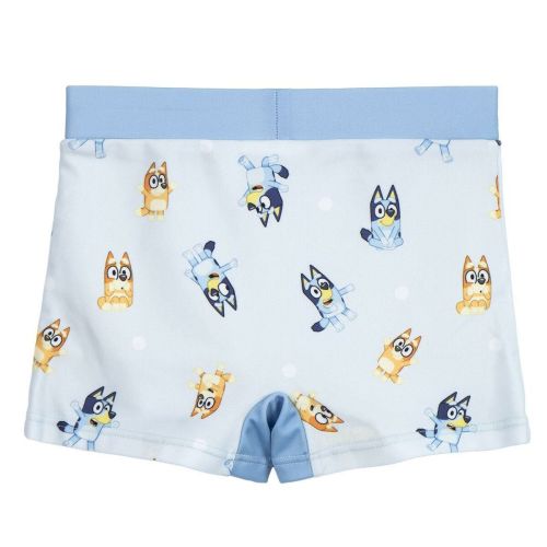 Bañador Boxer Para Niños Bluey Azul claro