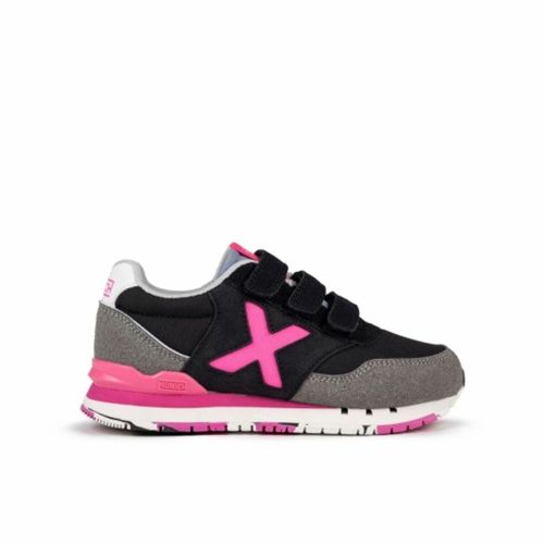 Zapatillas Casual Niño Munich Dash Kid Vco 159 Negro