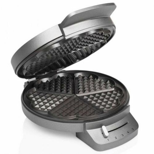 Gofrera Princess 01.132380.01.001 1200 W Negro Plateado Acero