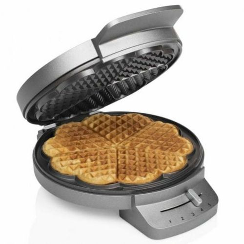 Gofrera Princess 01.132380.01.001 1200 W Negro Plateado Acero