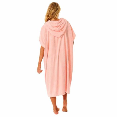 Poncho-Toalla con Capucha Rip Curl Classic Surf Salmón