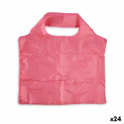 Bolsa Plegable Kinvara HW433-B Azul Verde Morado Rosa oscuro 46 x 55 cm (24 Unidades)